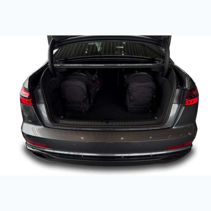 KJUST sada tašek do kufru Audi A6 Limousine C8 2018+ 5 ks černá 20