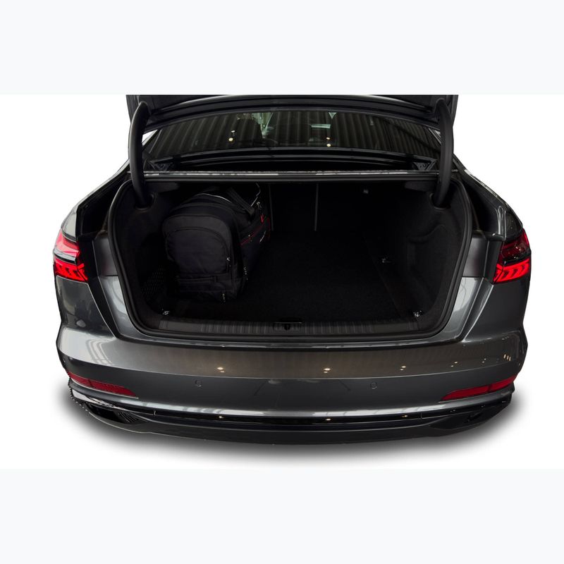 KJUST sada tašek do kufru Audi A6 Limousine C8 2018+ 5 ks černá 21