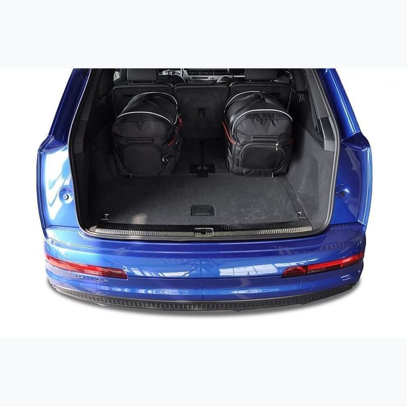 KJUST Audi Q7 PHEV sada tašek do kufru 2020+ 5 ks černá 19