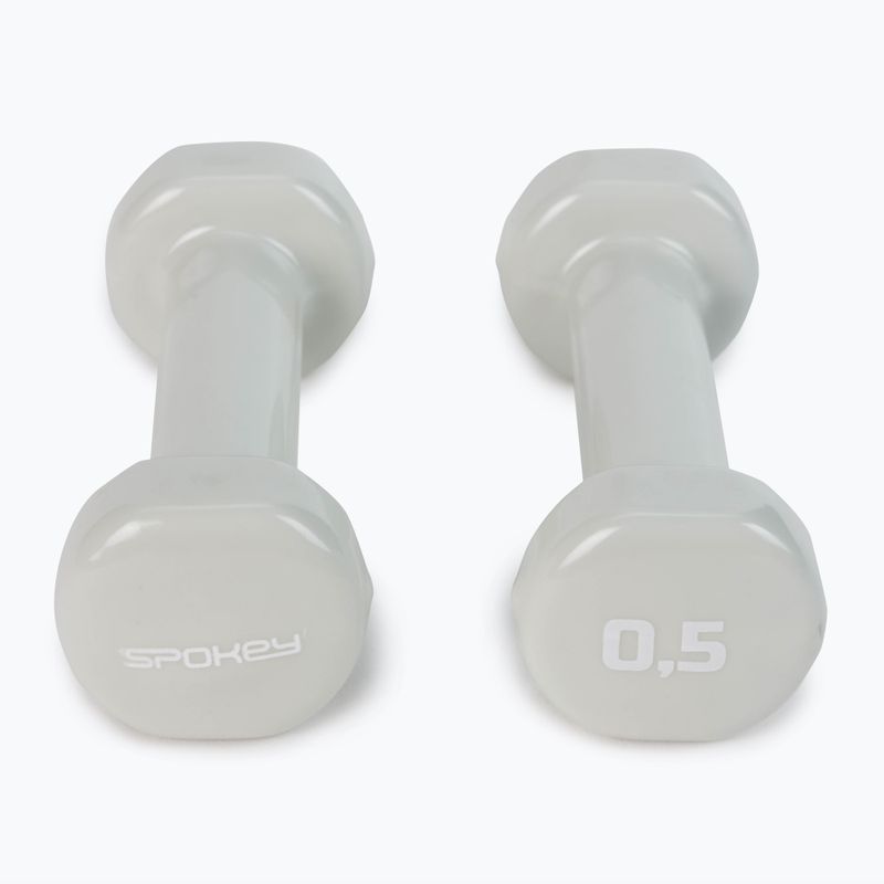 Činky Spokey Shape IV 2x0,5 kg šedé 920892 3