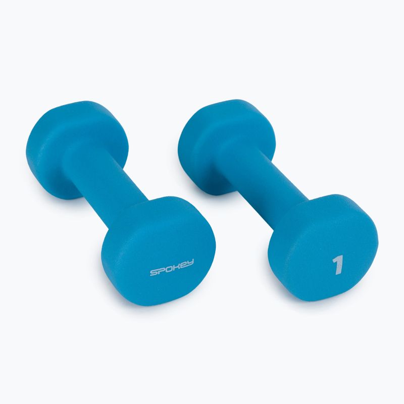 Činky Spokey Shape IV 2x1kg modré 920894 2