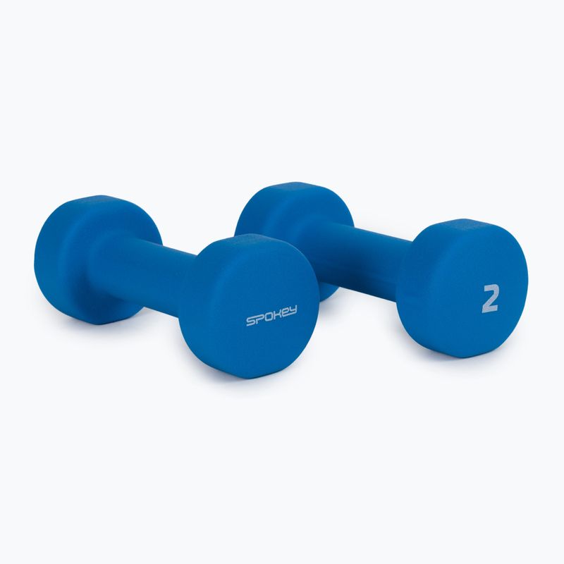 Činky Spokey Shape IV 2x2 kg modré 920895