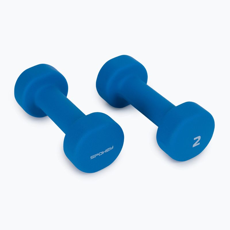 Činky Spokey Shape IV 2x2 kg modré 920895 2