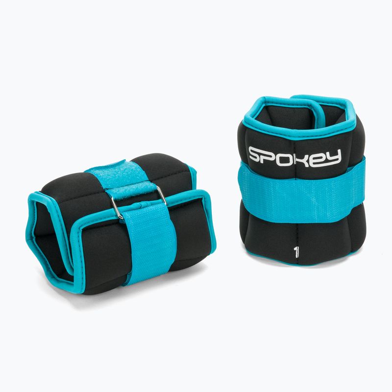 Zátěže na kotníky Spokey Form světle modrá 920905 2