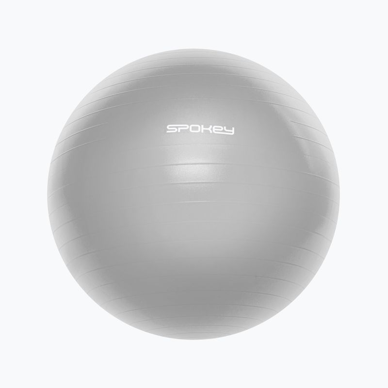 Spokey fitball šedý 921022 75 cm