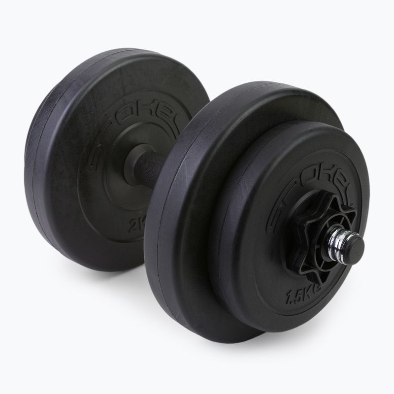 Činky Spokey Burden 7,5 kg černé 921736
