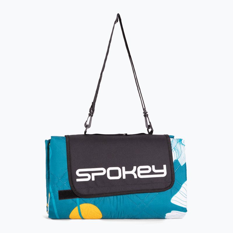 Pikniková deka Spokey Picnic Hoop modrá 926779 2