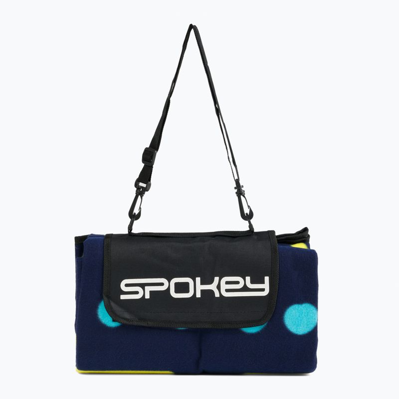 Pikniková deka Spokey Picnic Trio tmavě modrá 927391 2