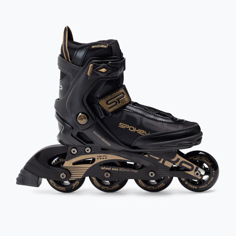 Pánské kolečkové brusle Spokey Prime Pro black 927489 2