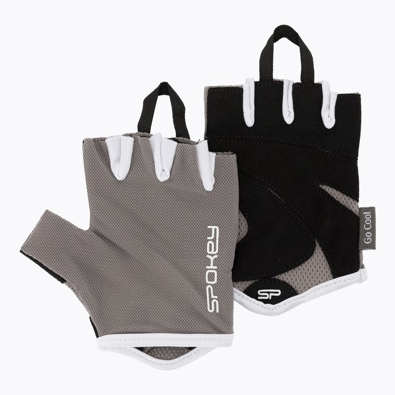 Fitness rukavice Spokey Lady Fit šedé 928969