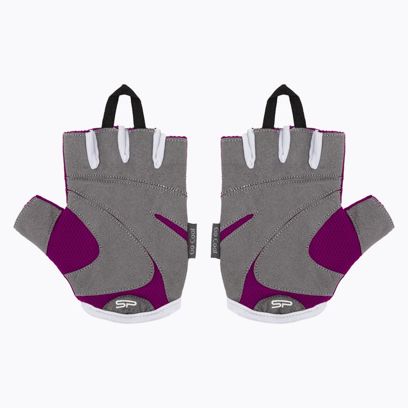 Fitness rukavice Spokey Lady Fit fialové 928972 2