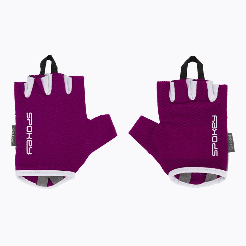 Fitness rukavice Spokey Lady Fit fialové 928972 3