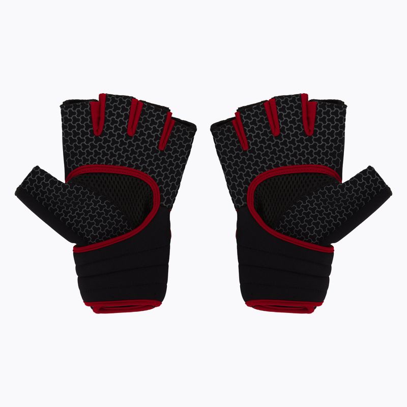 Fitness rukavice Spokey Lava černo-červené 928974 2