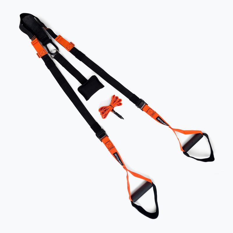 Závěsný posilovací systém Spokey Lilt oranžový 929879
