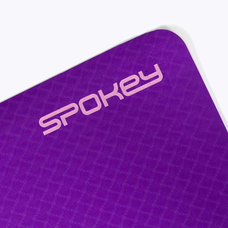 Podložka na jógu Spokey Yoga Duo 4 mm fialovo-růžová 929893 3