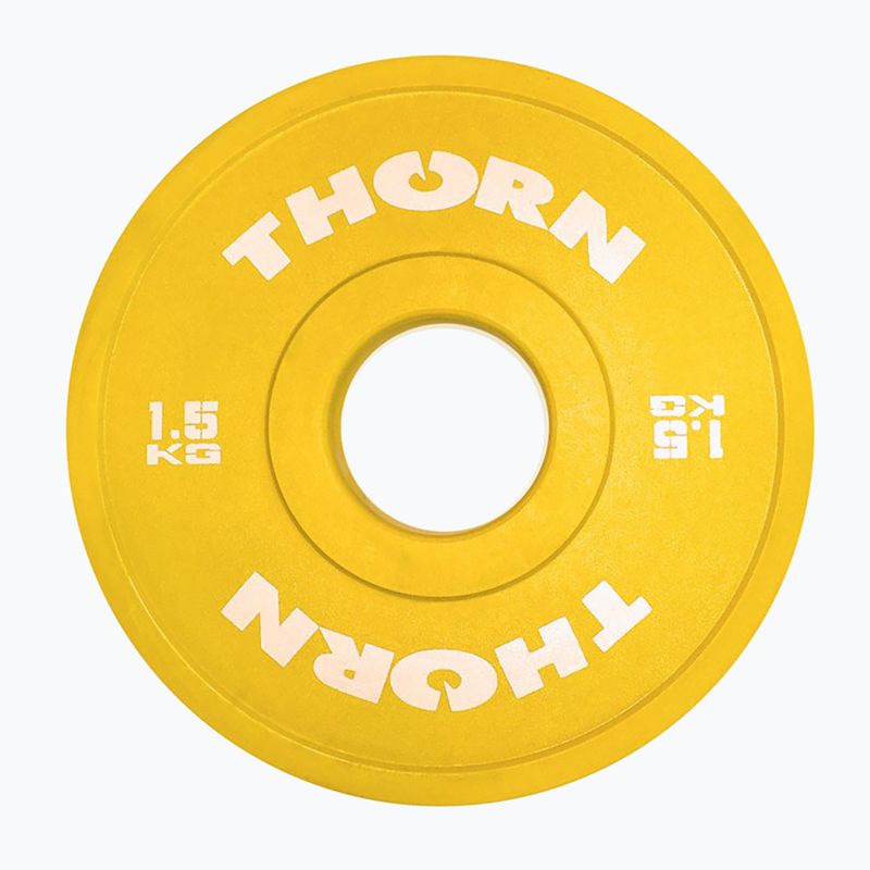 Zátěž THORN FIT Fractional 2 x 3 kg yellow/white 2