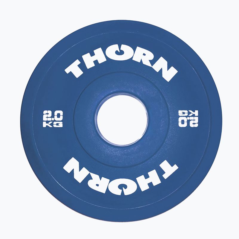 Zátěž THORN FIT Fractional 2 x 4 kg blue/white 2