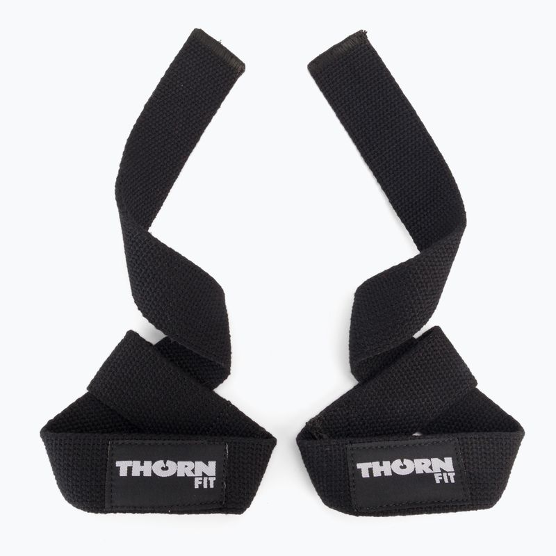 Posilovací trhačky THORN FIT Lifting Straps černé 513559 3