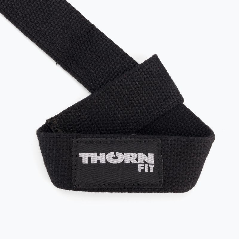 Posilovací trhačky THORN FIT Lifting Straps černé 513559 4