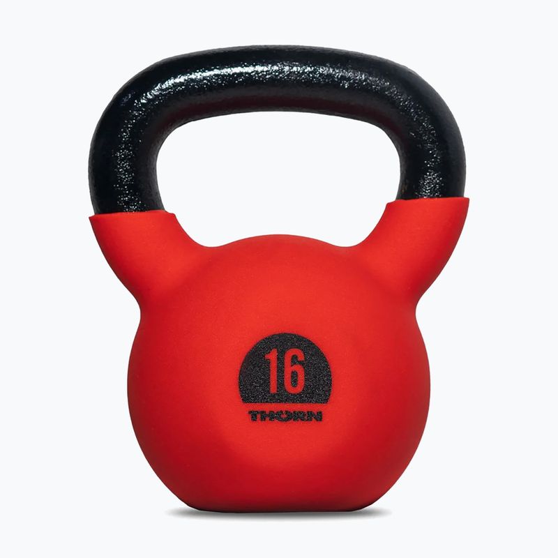 Kettlebell THORN FIT Cast Iron 16 kg červený