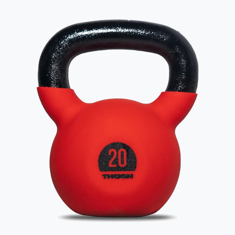 Kettlebell THORN FIT Cast Iron 20 kg červený