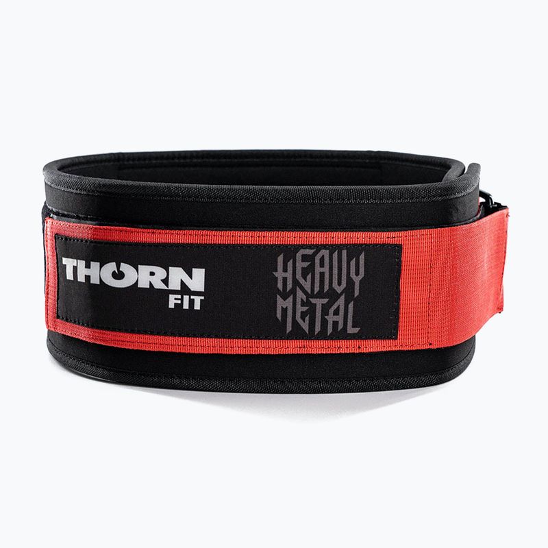 Vzpěračský pás THORN FIT Pro Deadlift black/red/white 2
