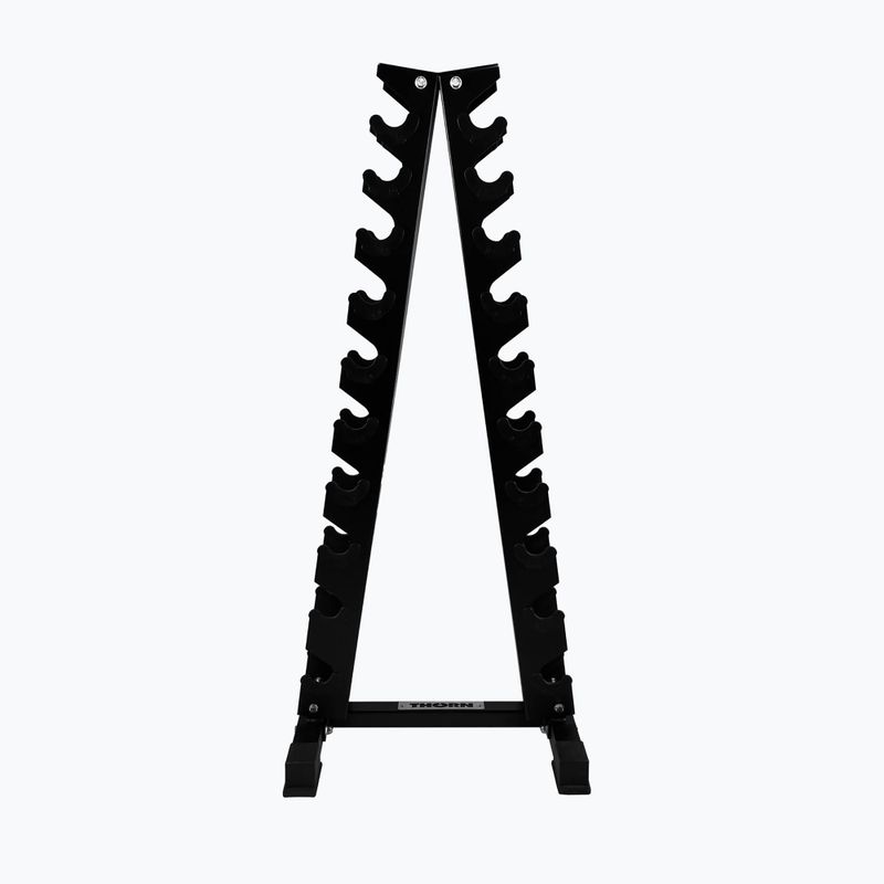 Stojan na činky THORN FIT Hexagonal Dumbbells Rack 1-10kg black 2