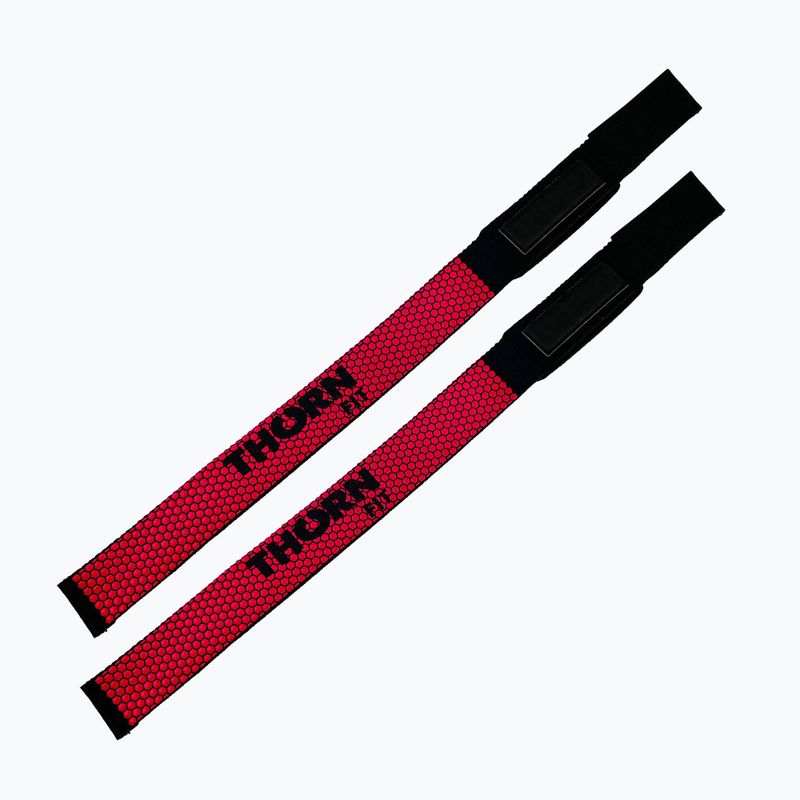 Zvedací popruhy THORN FIT Lifting Straps Anti-Slip red 3