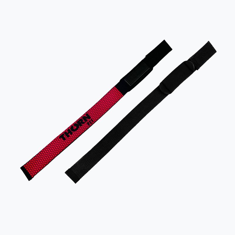 Zvedací popruhy THORN FIT Lifting Straps Anti-Slip red 4