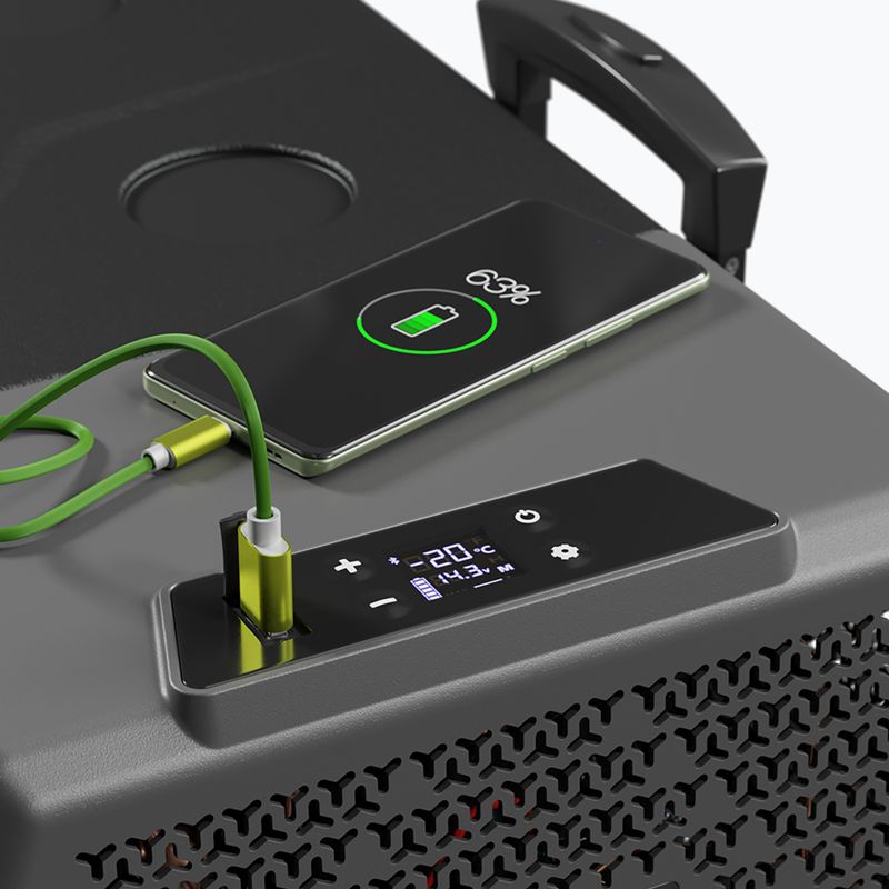 Turistická chladnička Yolco BX40 černo-šedá 14