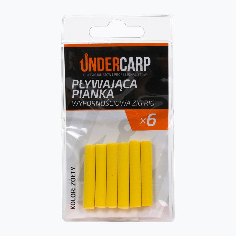 UNDERCARP Zig Rig vztlaková pěna žlutá UC229