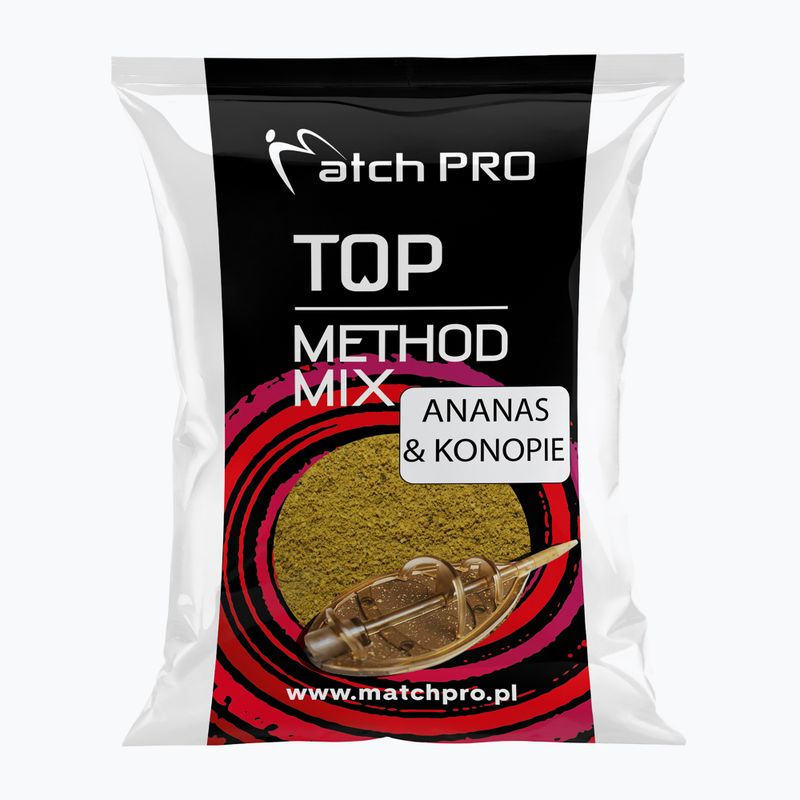 MatchPro Methodmix Pineapple & Hemp yellow groundbait 978309