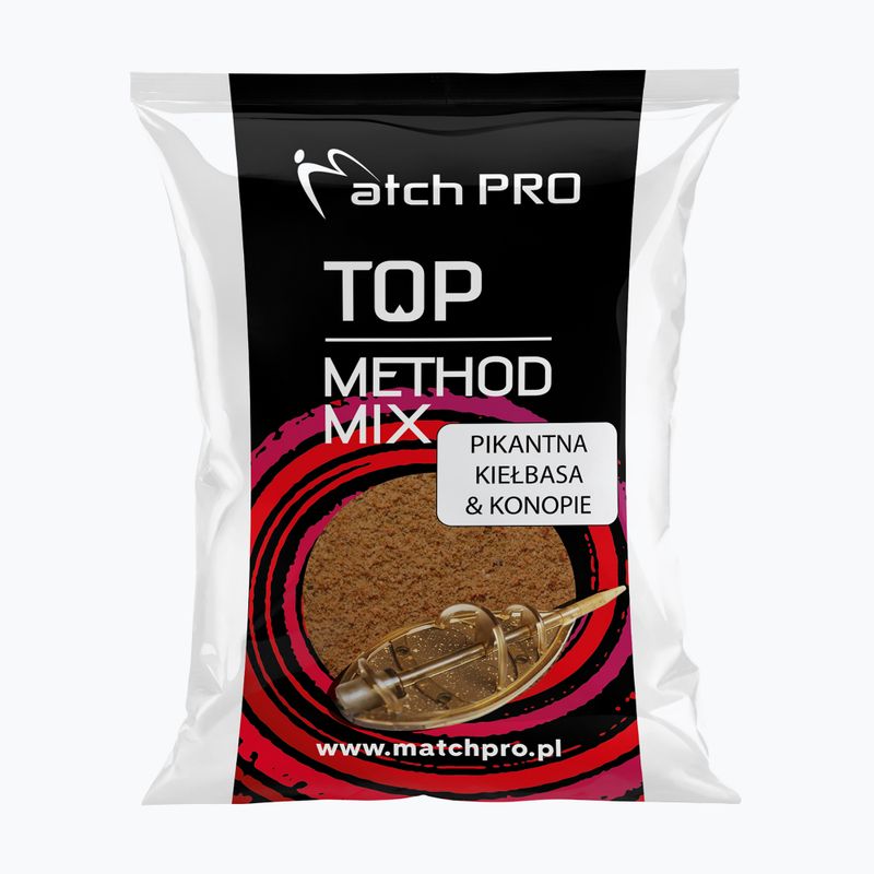MatchPro Methodmix Spicy Sausage & Hemp brown fishing groundbait 978311