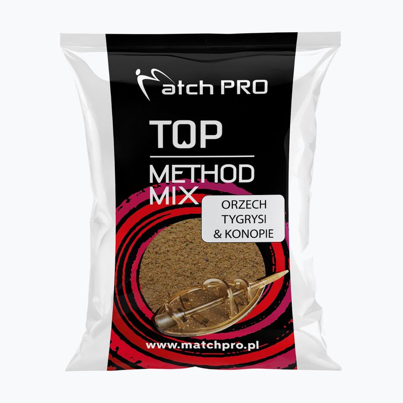 MatchPro Methodmix Tygysi Walnut & Hemp brown fishing groundbait 978315
