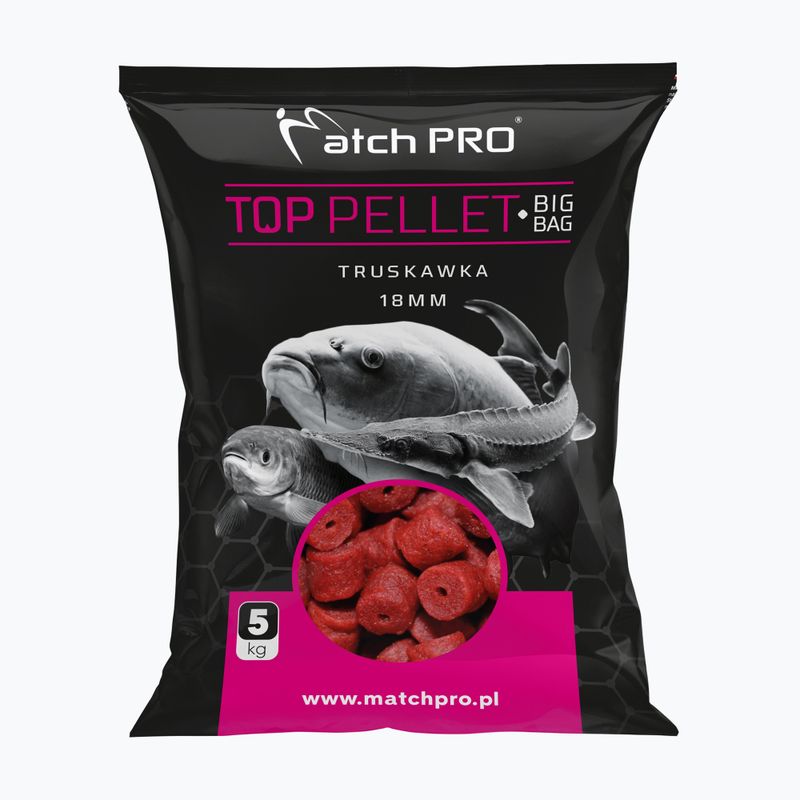 Kaprové pelety MatchPro Big Bag Strawberry 18 mm červené 977057