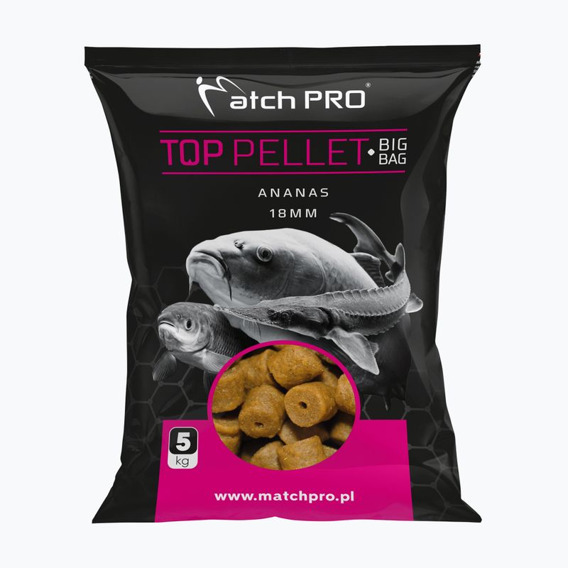 Kaprové pelety MatchPro Big Bag Pineapple 18mm žluté 977067