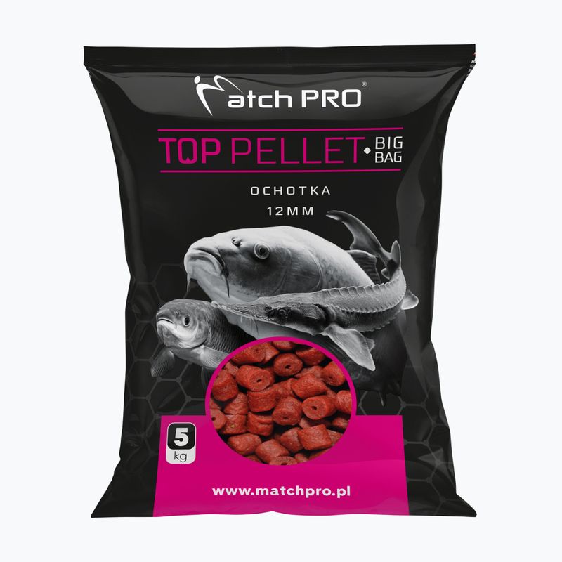 Kaprové pelety MatchPro Big Bag Ochotka 12mm červené 977081