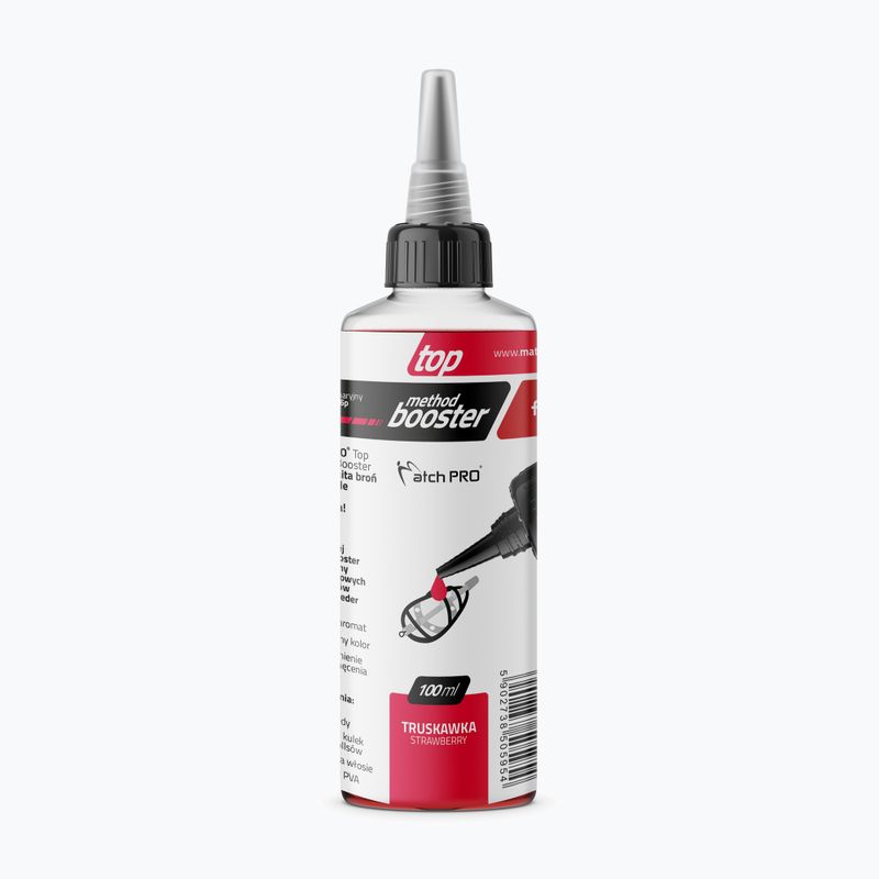 Posilovač návnady MatchPro Top Method Strawberry red 970503