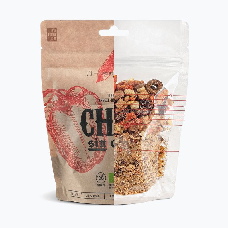 Lyofilizovaná strava  LYOFOOD Eko Chili sin Carne 270 g 2