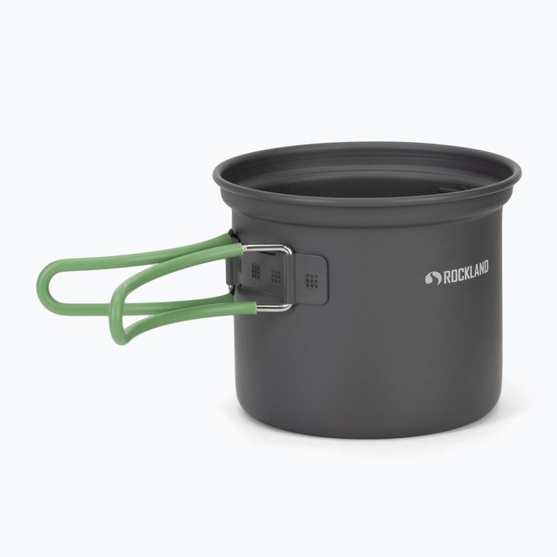 Sada hrnců Rockland Travel Pro grey/green 3