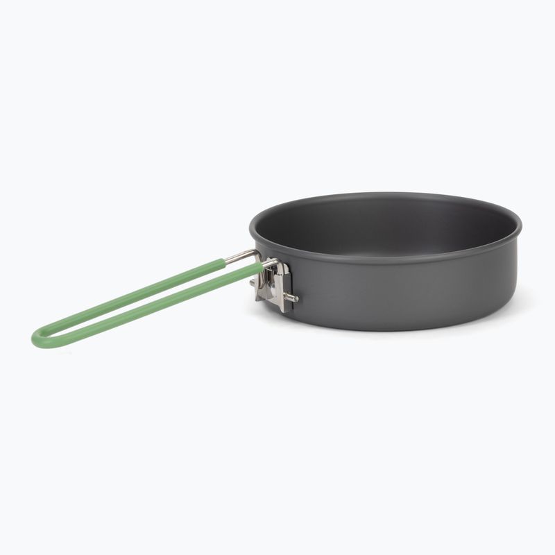 Turistická sada nádobí Rockland Travel Duo Anodized grey/green 4