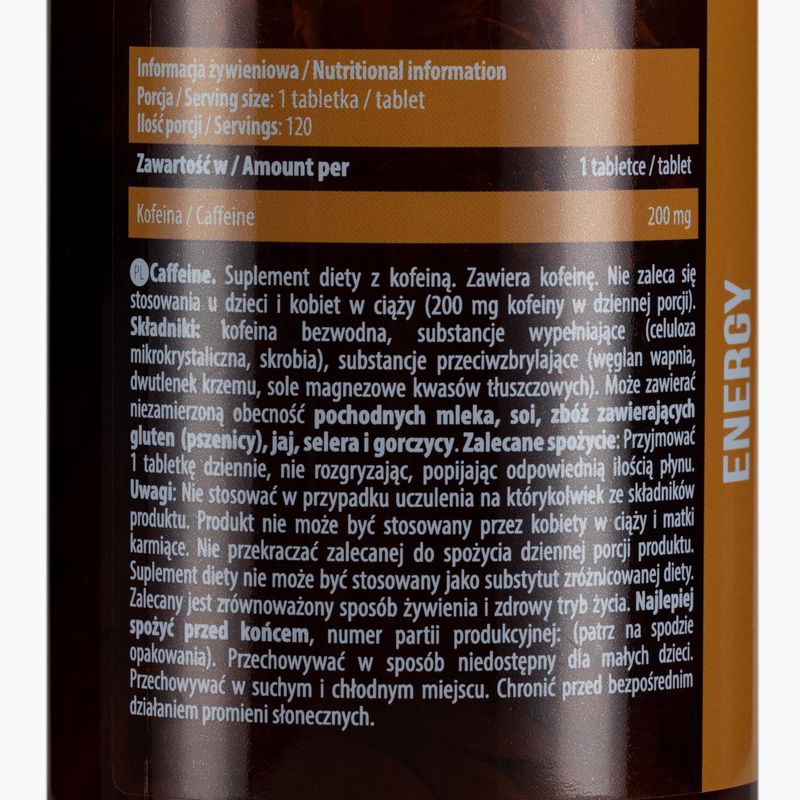 Kofein Essence 200mg 120 tablet ESS/004 2