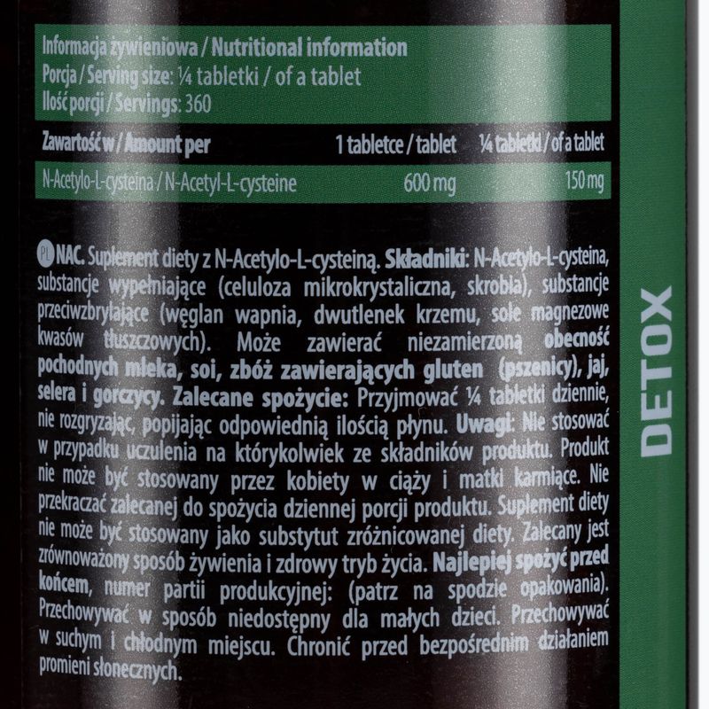NAC Essence 600mg regenerace jater 90 tablet ESS/002 2