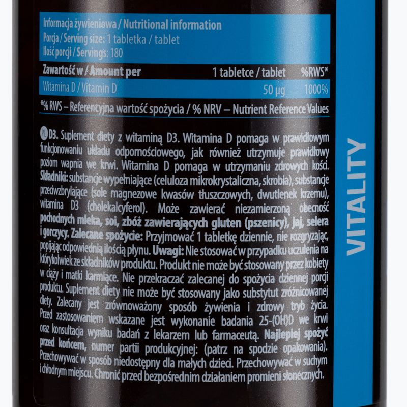 D3 2000IU Essence vitamín D3 180 tablet ESS/069 2