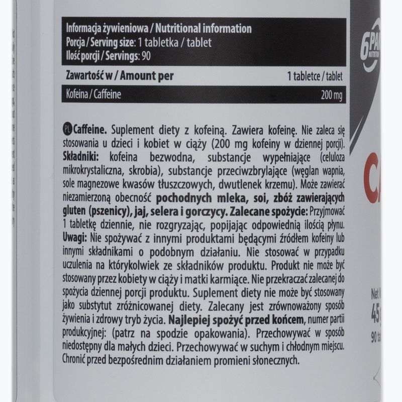 EL Caffeine 6PAK kofein 90 tablet PAK/161 2