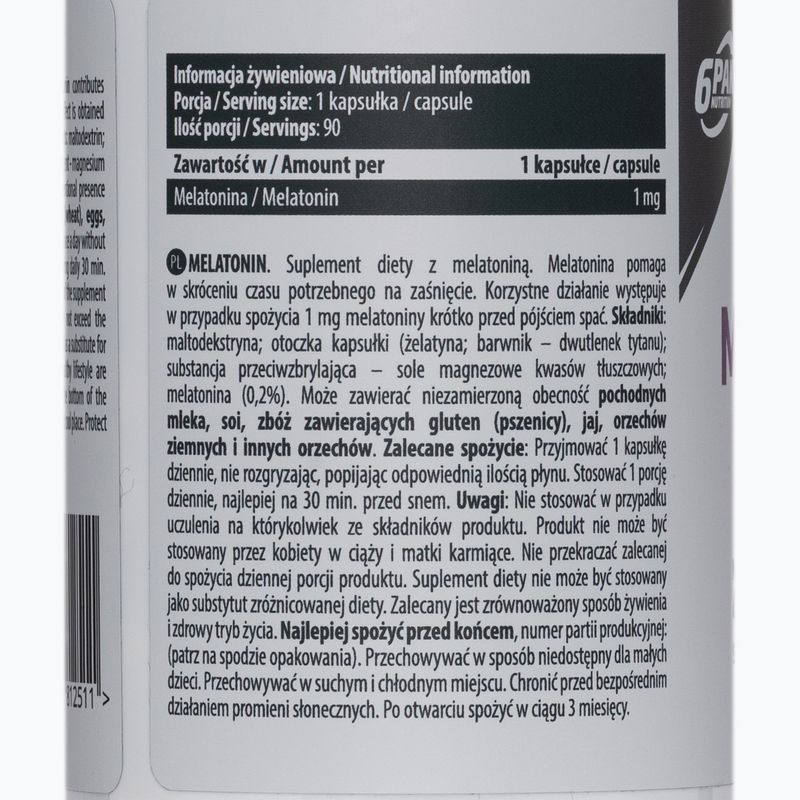 EL Melatonin 6PAK melatonin 90 kapslí PAK/192 2