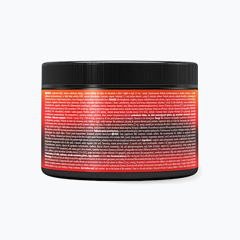 Předtréninkový stimulant 6PAK Heat 240g jablko-broskev PAK/248 2
