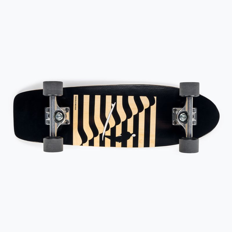 Fish Skateboards Alaia cruiser skateboard černý CR-ALA-SIL-BLA