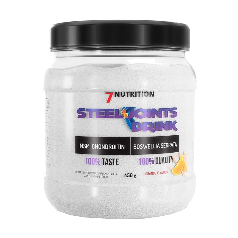 Steel Joints Drink 7Nutrition kloubní výživa 450g pomeranč 7Nu000027