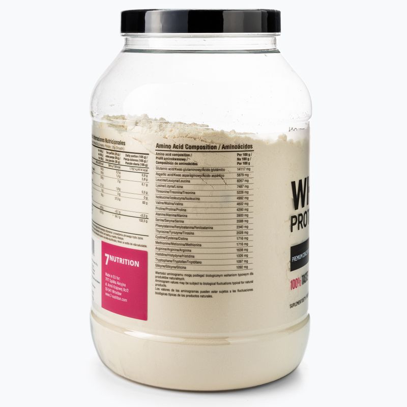Whey 7Nutrition Protein 80 bílá čokoláda-malina 7Nu000308 4